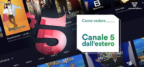 come vedere una replica di canale 5 in streamjng